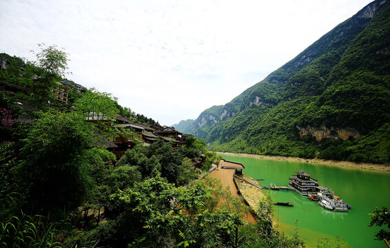 重庆酉阳龚滩古镇