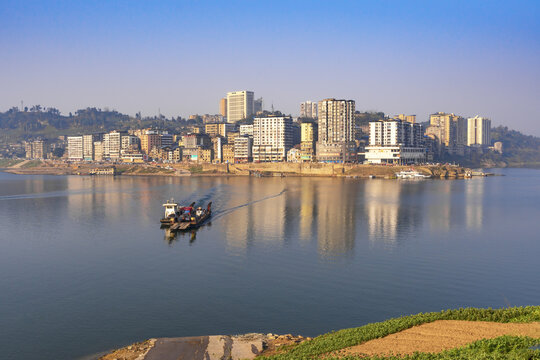 渠江风景