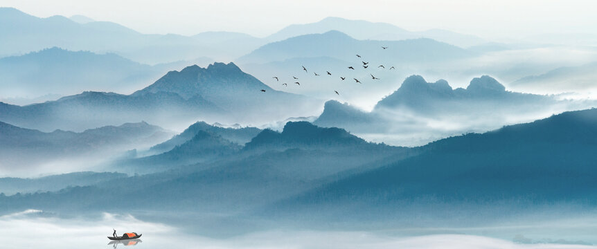 山水装饰画