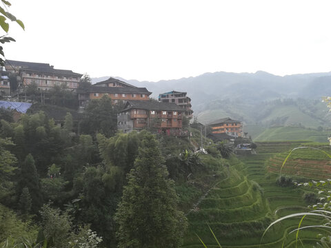 龙胜梯田风景