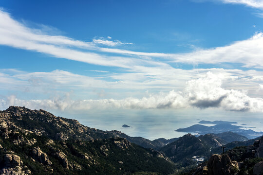 青岛崂山风光