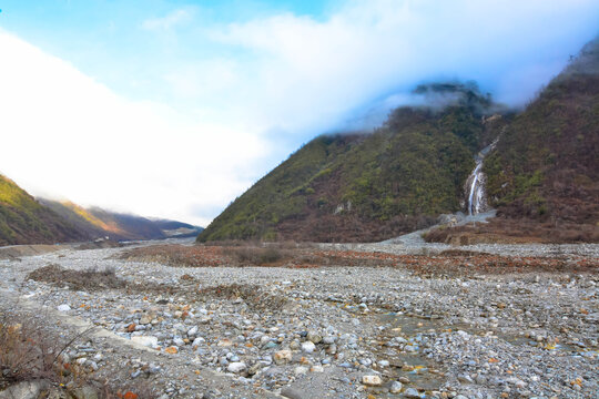 红石滩河道