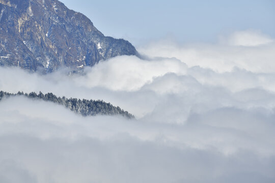 高山云海