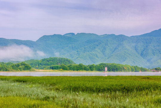 中国湖北神农架大九湖风光