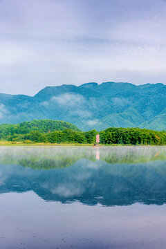 中国湖北神农架大九湖风光