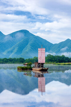 中国湖北神农架大九湖风光