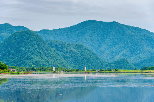 中国湖北神农架大九湖风光