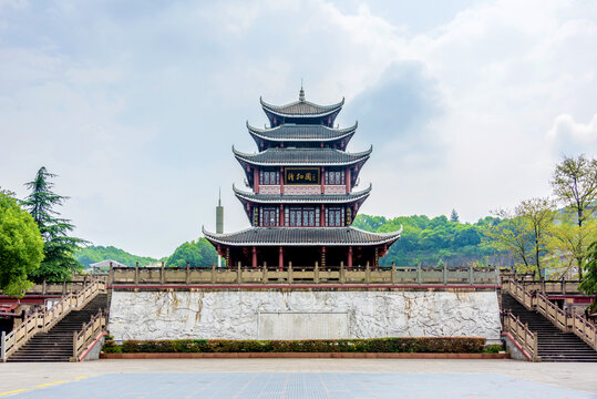 中国湖北恩施风雨桥