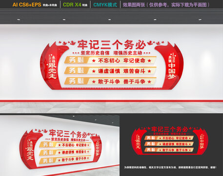 三個務必