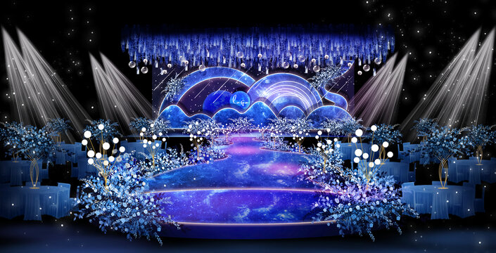 星空主題婚禮