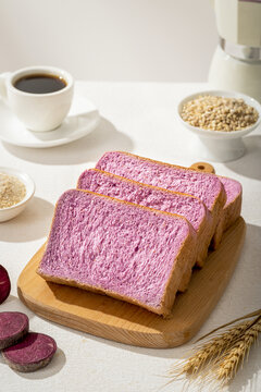 紫薯切片面包