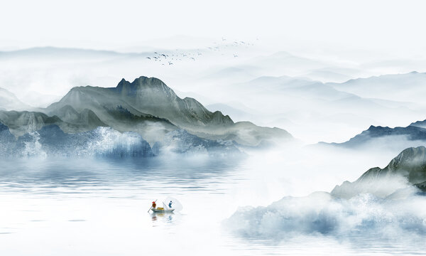 意境山水畫(huà)