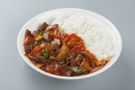 韩式牛肉盖饭