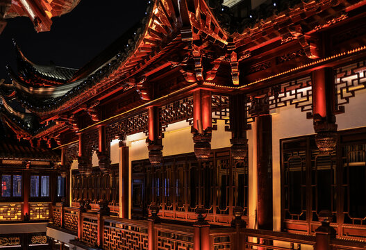 上海城隍庙古建筑