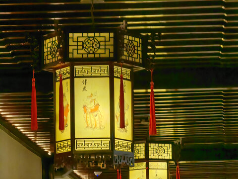 中国古代宫灯