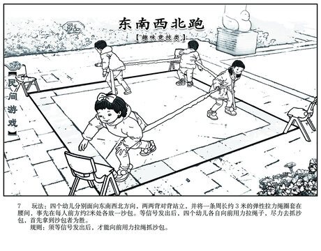 市優(yōu)秀作品民間游戲東南西北跑