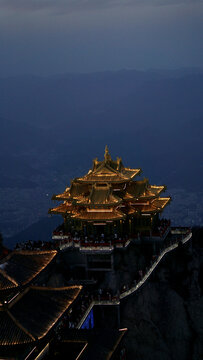 老君山夜景