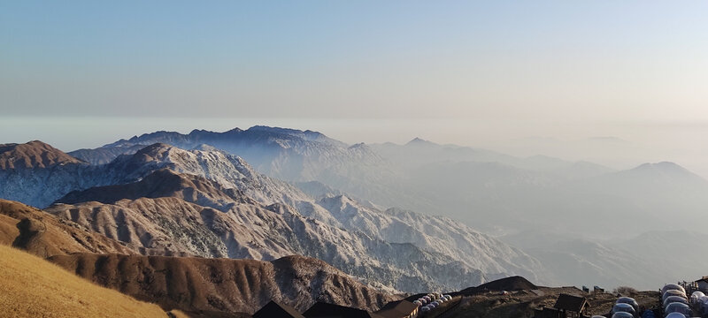 武功山雪景