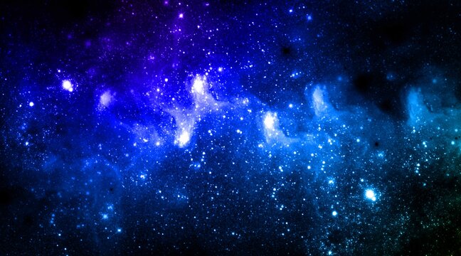 藍(lán)色星空背景