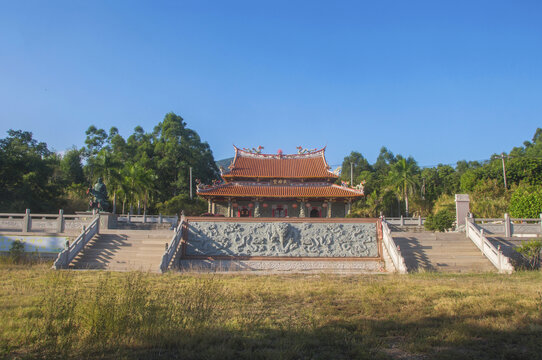 武功堂正面全景