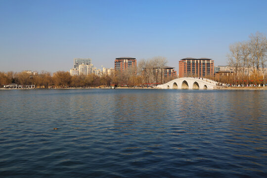 北京玉渊潭景色