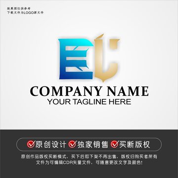 EJ标志EJ字母logo