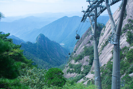 黄山著名风景旅游景区