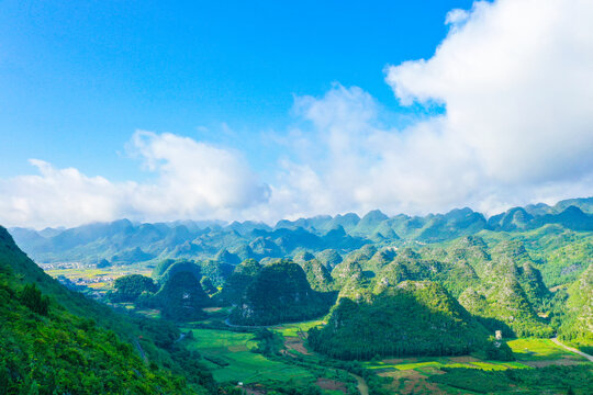 十万大山日落