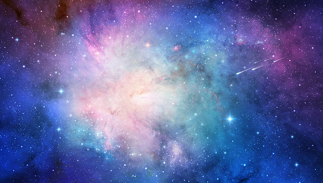 夢幻星空背景
