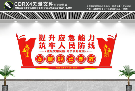 防災(zāi)減災(zāi)文化墻