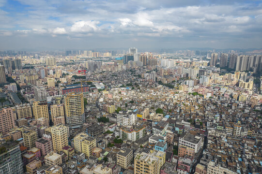 深圳沙井古墟全景