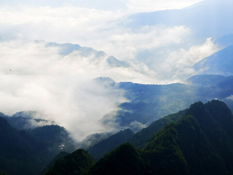 高山云海