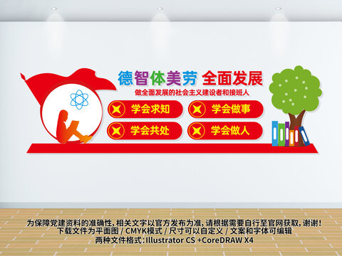 五育文化墻