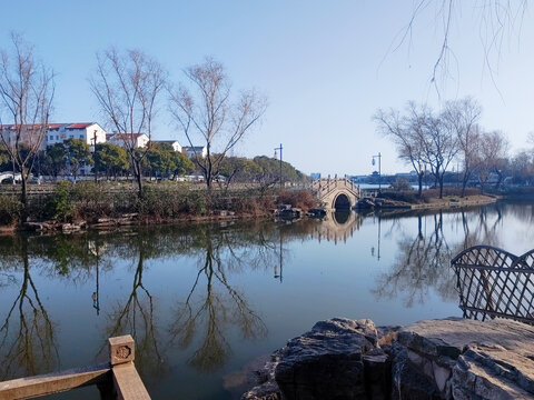 苏州园林小石桥