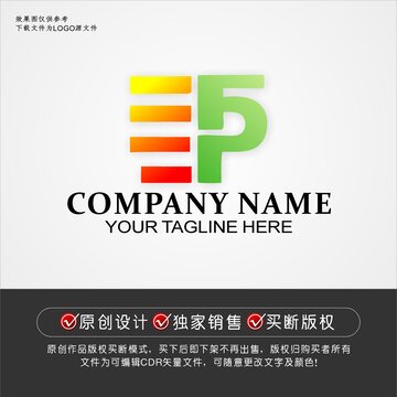 EP标志EP字母logo