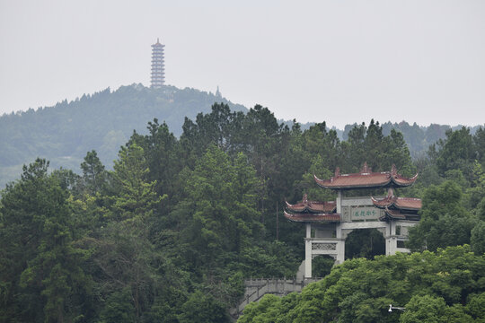 黑龙滩风光