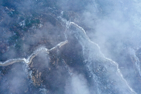 雪后长城