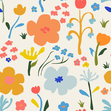 花卉儿童图案数码印花