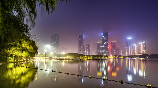 安徽合肥城市夜景