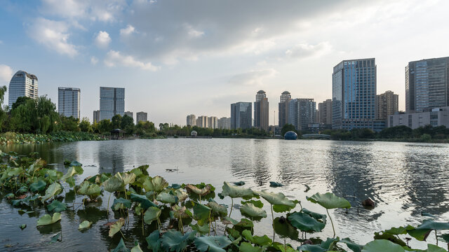 绍兴中央商务区景观