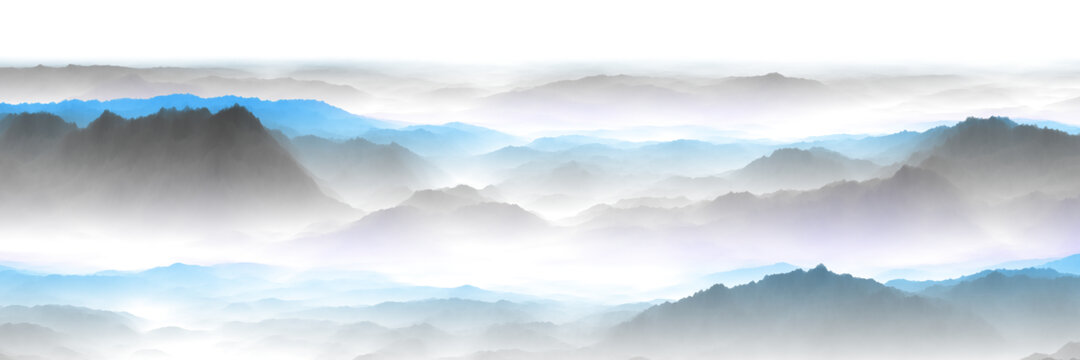山水裝飾畫