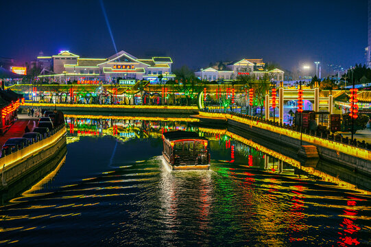 古运河夜景济宁