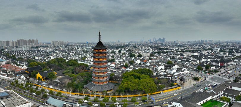 北寺塔全景图