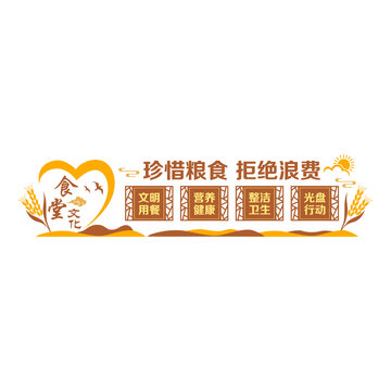 珍惜糧食拒絕浪費