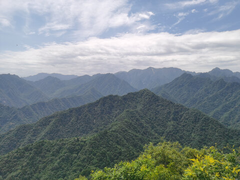 秦岭山色