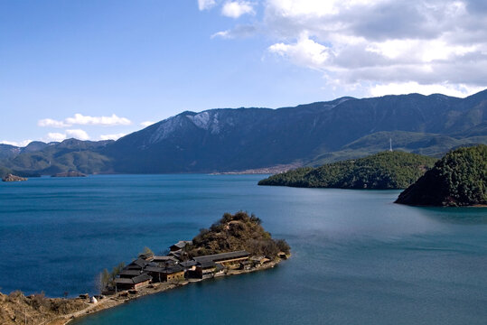 泸沽湖里格岛