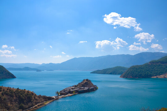 泸沽湖里格岛