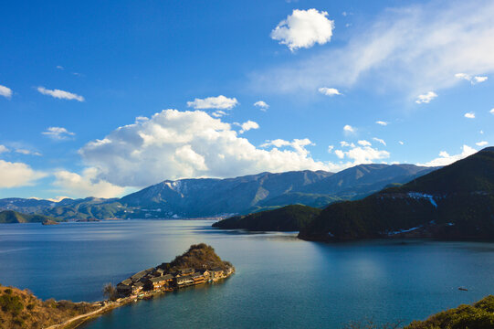 泸沽湖里格岛