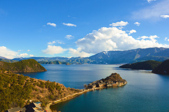 泸沽湖里格岛