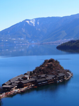 泸沽湖里格岛